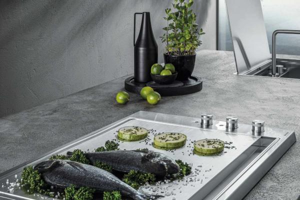 Barazza 80 Cm Thalas Teppanyaki Hob