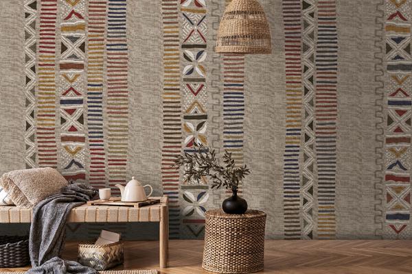 Vernissage Ethnic Style Wallpaper